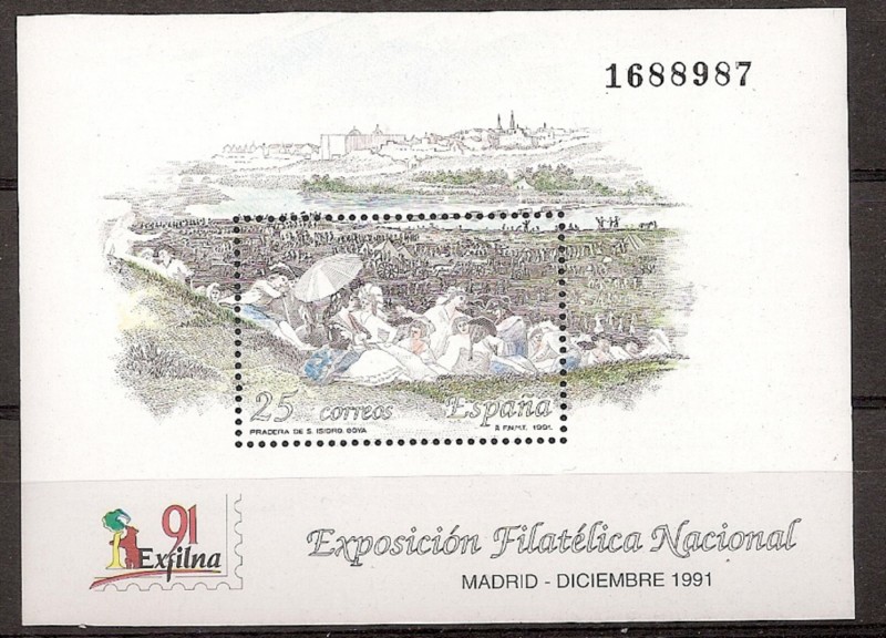 Sellos - Países - España - 2º Cent. (Series Completas) - Juan Carlos I - 1991 - 3145 - **