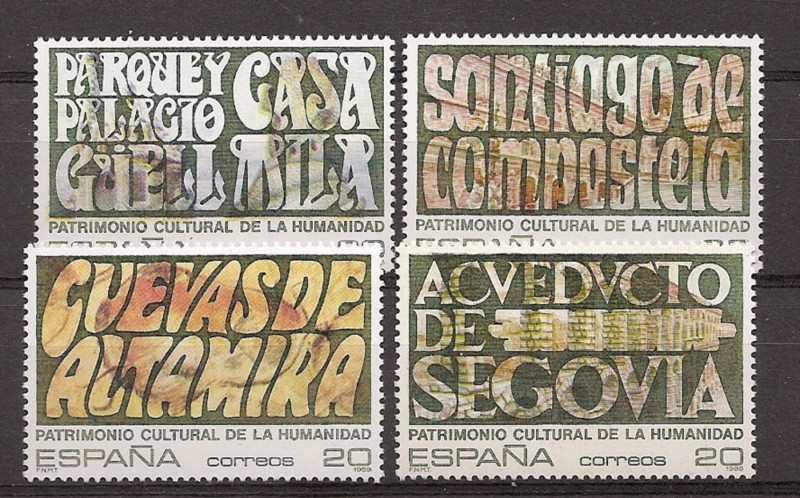 Sellos - Países - España - 2º Cent. (Series Completas) - Juan Carlos I - 1989 - 3038/41 - **