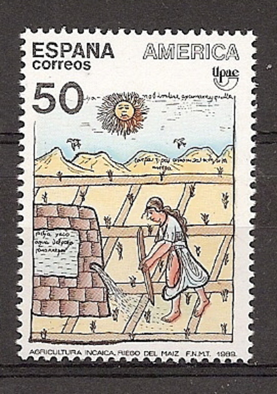 Sellos - Países - España - 2º Cent. (Series Completas) - Juan Carlos I - 1989 - 3035 - **