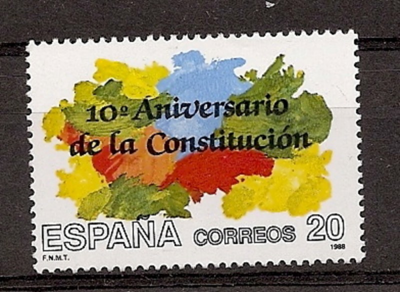 Sellos - Países - España - 2º Cent. (Series Completas) - Juan Carlos I - 1988 - 2982 - **