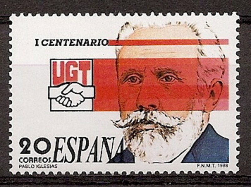 Sellos - Países - España - 2º Cent. (Series Completas) - Juan Carlos I - 1988 - 2948 - **
