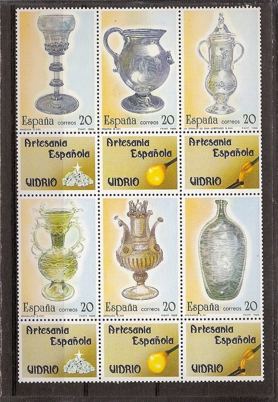 Sellos - Países - España - 2º Cent. (Series Completas) - Juan Carlos I - 1988 - 2941/46 - **