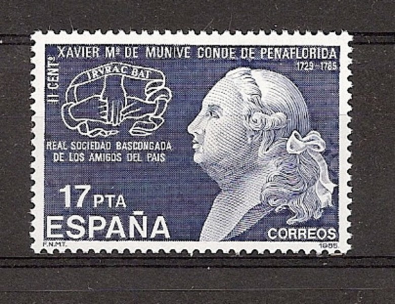 Sellos - Países - España - 2º Cent. (Series Completas) - Juan Carlos I - 1985 - 2824 - **