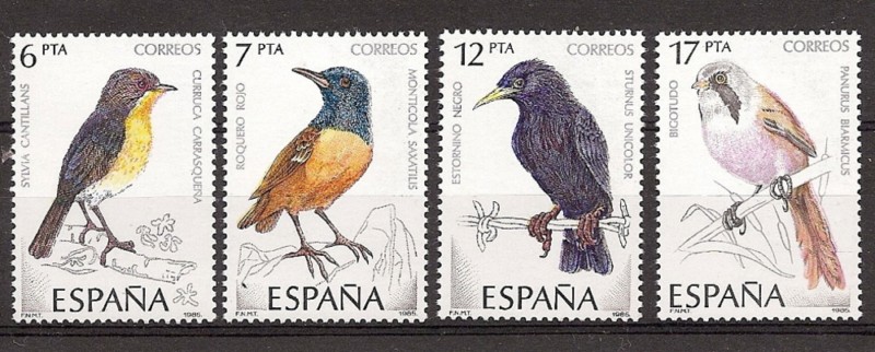 Sellos - Países - España - 2º Cent. (Series Completas) - Juan Carlos I - 1985 - 2820/23 - **
