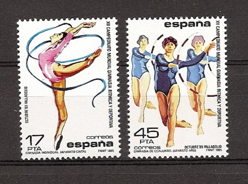 Sellos - Países - España - 2º Cent. (Series Completas) - Juan Carlos I - 1985 - 2811/12 - **