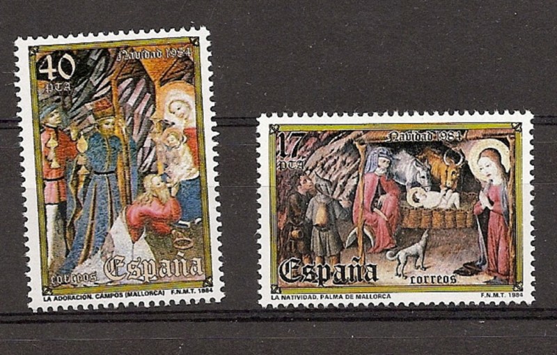 Segells - Països - Espanya - 2º Cent. (Sèries Completes) - Joan Carles I - 1984 - 2776/77 - **