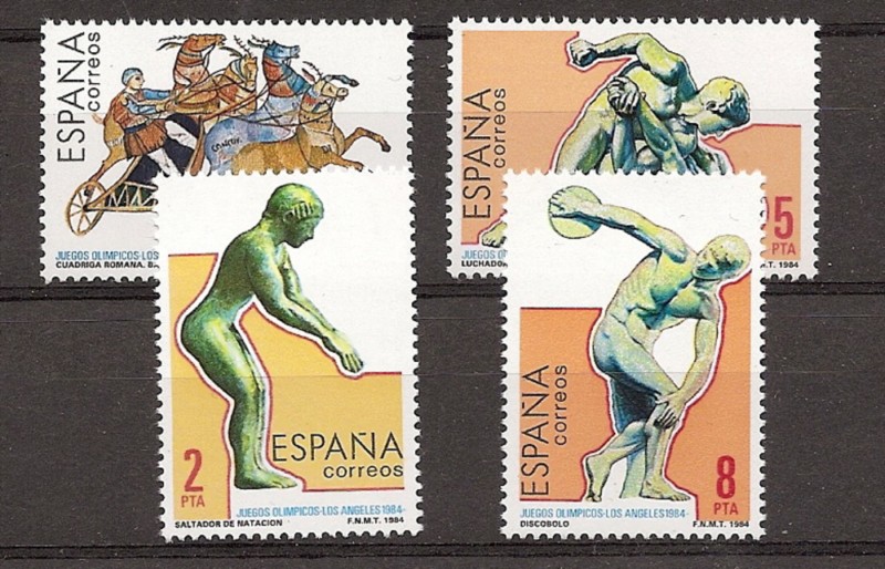 Segells - Països - Espanya - 2º Cent. (Sèries Completes) - Joan Carles I - 1984 - 2768/71 - **