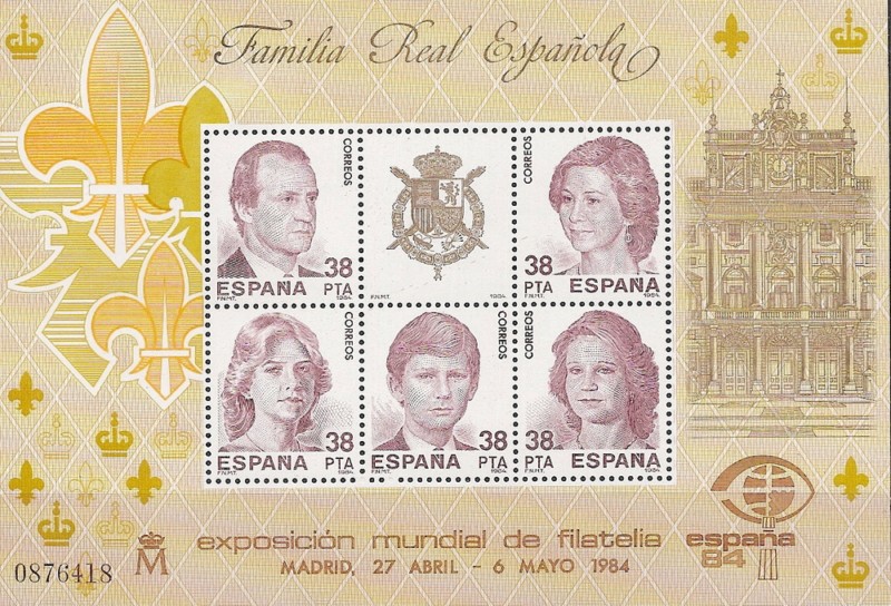 Timbres - Pays - Espagne - 2ème Cent. (Série Complètes) - Juan Carlos I - 1984 - 2754 - **