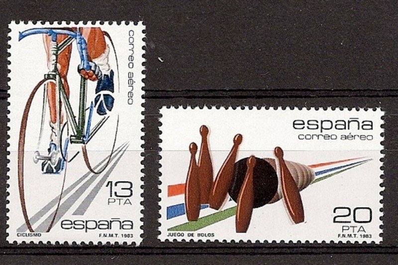 Timbres - Pays - Espagne - 2ème Cent. (Série Complète) - Juan Carlos I - 1983 - 2695/96 - **