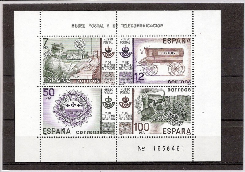 Timbres - Pays - Espagne - 2ème Cent. (Série Complète) - Juan Carlos I - 1981 - 2637/41 - **