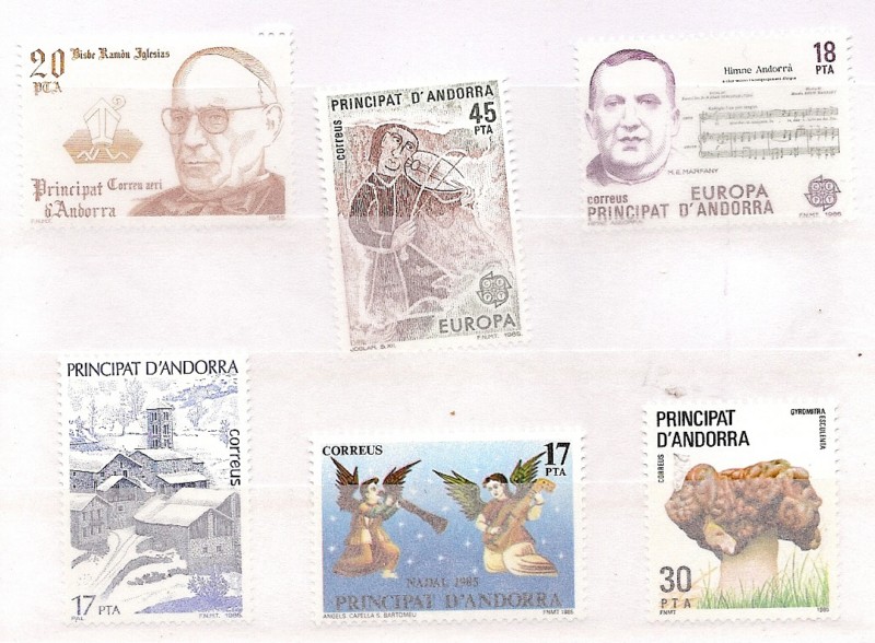 Andorra - Spanische Post - Komplette Jahrgänge - 1985 - **