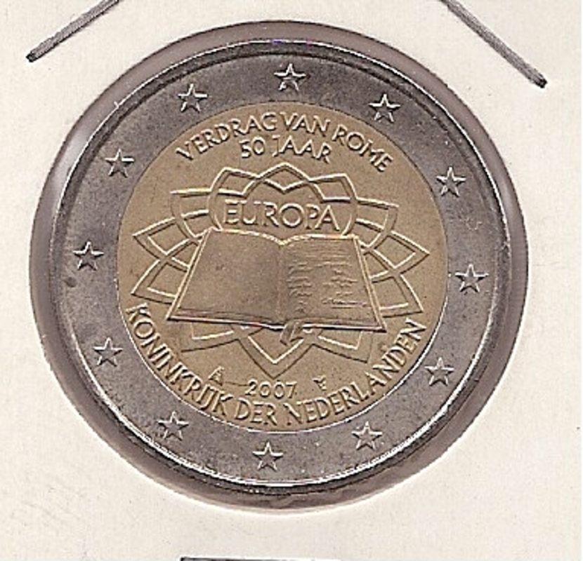2€ - 荷兰 - 2007年 - 罗马条约