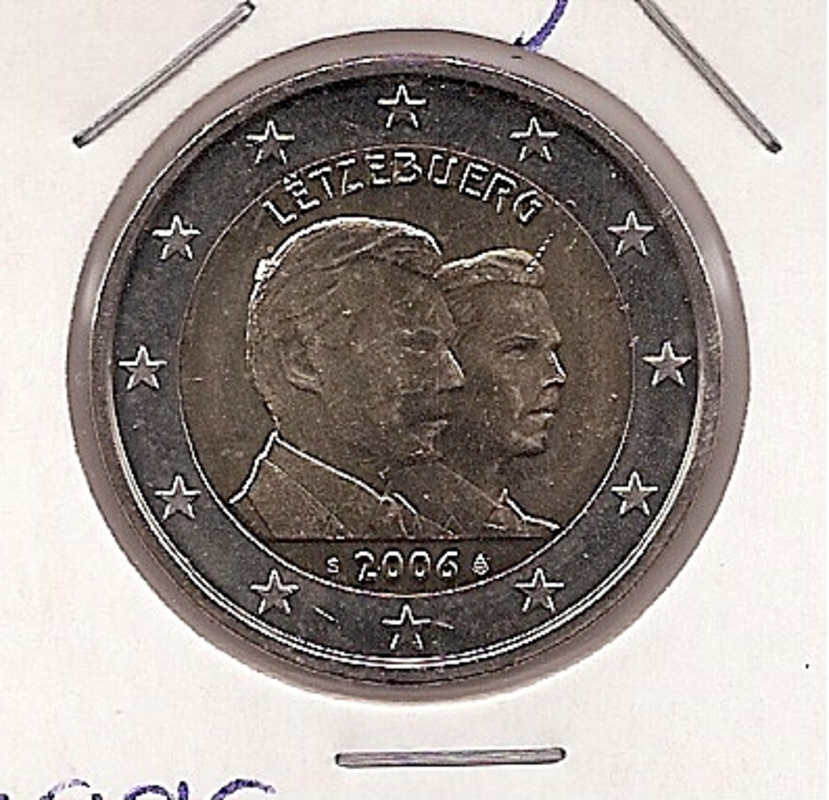 2€ - Luxemburgo - SC - Año 2006 - Duques de Luxemburgo