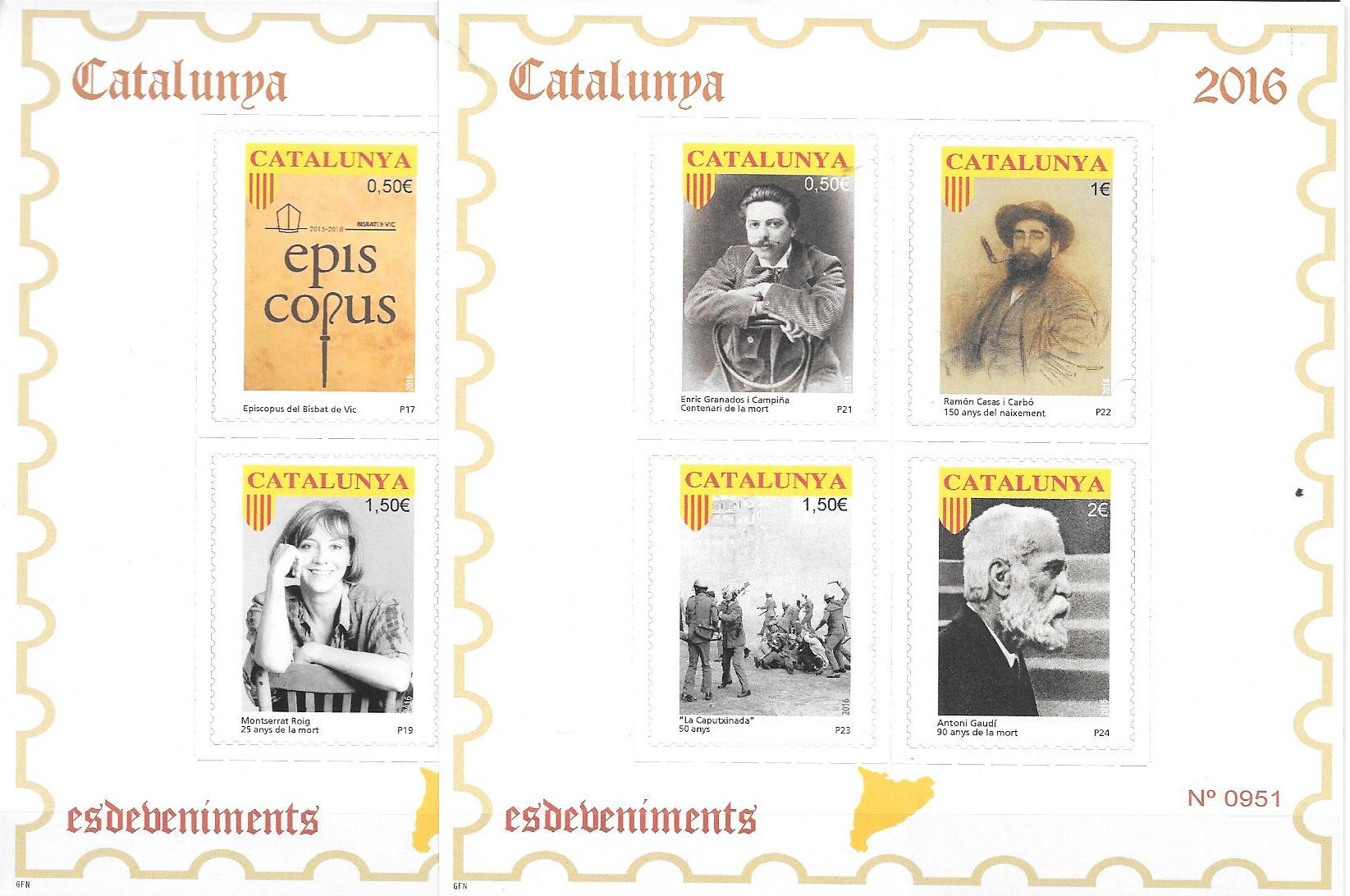 Pruebas Filátelicas de Catalunya