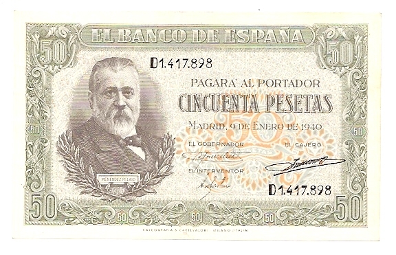 50 ptas