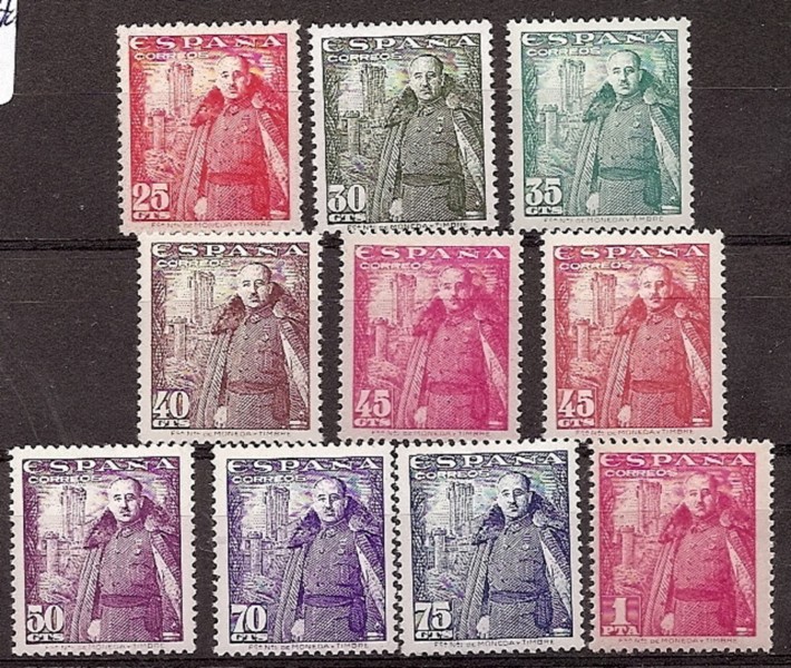 Timbres - Pays - Espagne - 1er Cent. (Séries Complètes) - 1024/32 - **