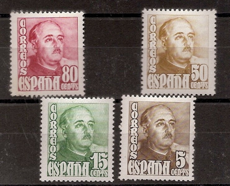 Timbres - Pays - Espagne - 1er Cent. (Séries Complètes) - 1020/23 - **