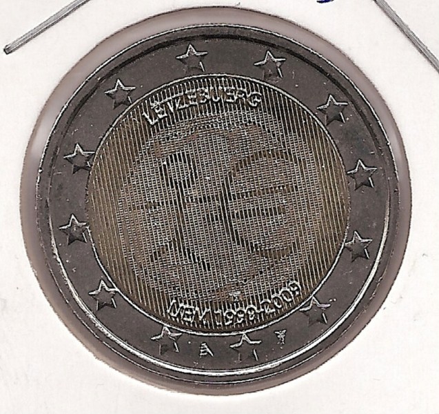 Luksemburg - SC - Rok 2009 - Dziesiąta rocznica euro