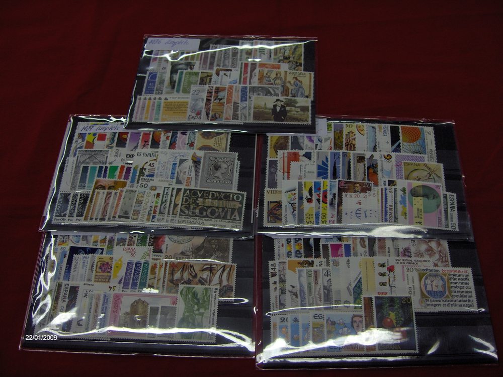Sellos - Oferta Sellos - años 86 - 90 - SC