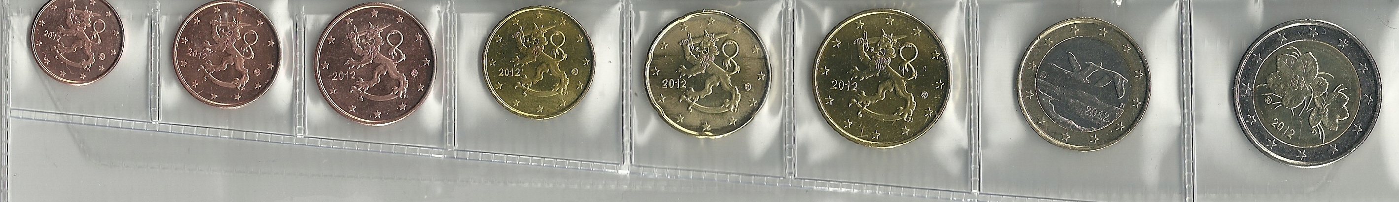 条币收藏 - 芬兰 - sc - 2008年 - 8枚硬币
