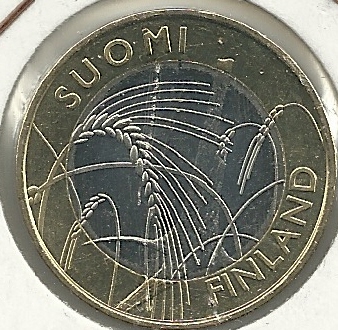 5€ - Finlandia - Año 2011 - Escudo con flecha - Click en la imagen para cerrar