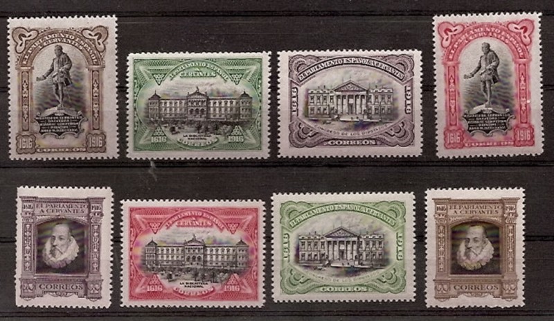 Sellos - Países - España - 1º Cent. (Series Completas) - 0281/88 (Fr.11/18) - **