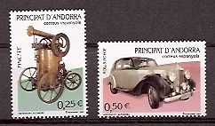 Sellos - Países - Andorra - Correo Español - Series completas - 2002 - 298/99 - ** - Click en la imagen para cerrar