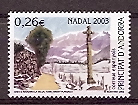Sellos - Países - Andorra - Correo Español - Series completas - 2003 - 311 - **