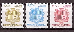 Sellos - Países - Andorra - Correo Español - Series completas - 2003 - 312/14 - ** - Click en la imagen para cerrar