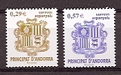 Sellos - Países - Andorra - Correo Español - Series completas - 2006 - 335/36 - **