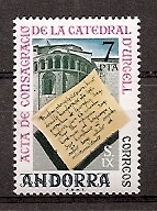 Sellos - Países - Andorra - Correo Español - Series completas - 1975 - 099/ - ** - Click en la imagen para cerrar