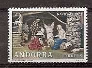 Sellos - Países - Andorra - Correo Español - Series completas - 1972 - 079 - **