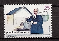Sellos - Países - Andorra - Correo Español - Series completas - 1992 - 229 - ** - Click en la imagen para cerrar